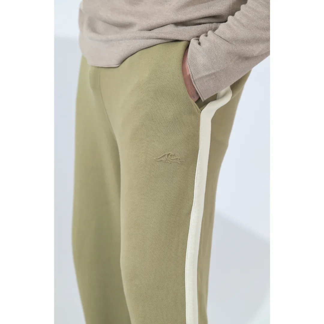 100% Supima Cotton Men Sweatpant Olive Green