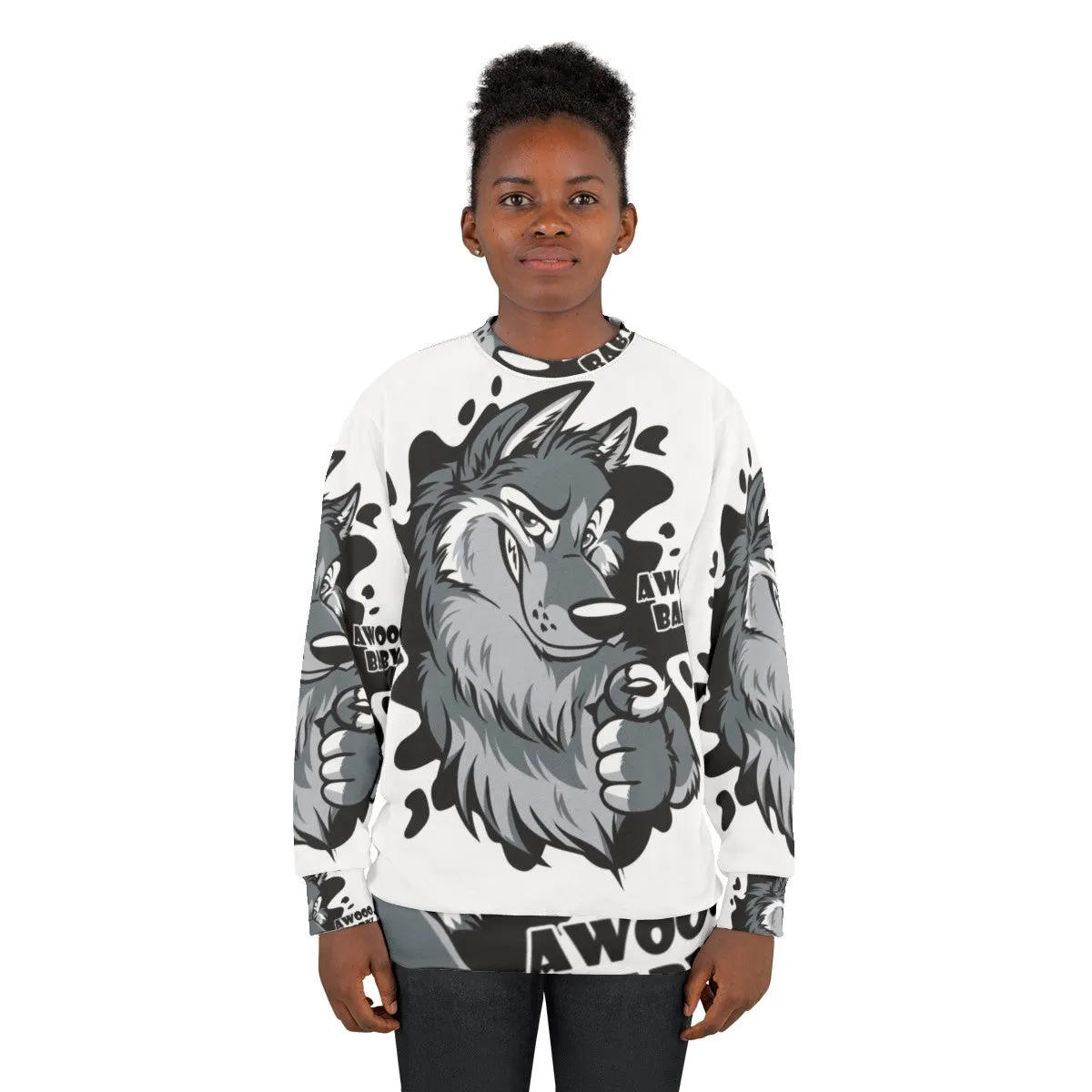 Adorable Wolf Howling Baby Sweatshirt | Zootopia Inspired
