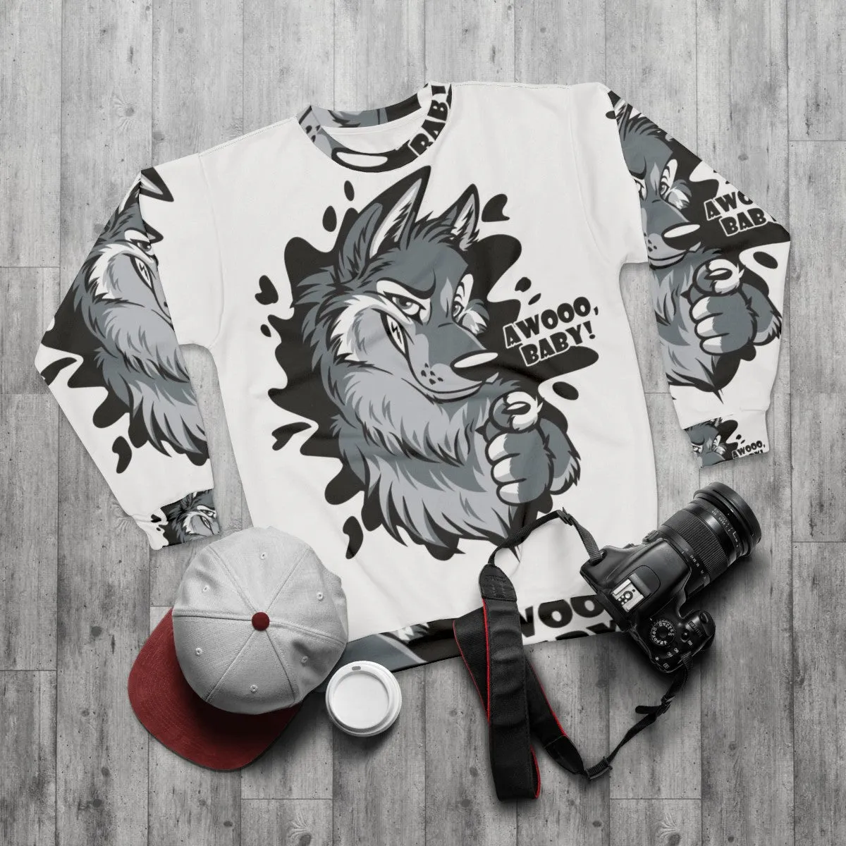 Adorable Wolf Howling Baby Sweatshirt | Zootopia Inspired