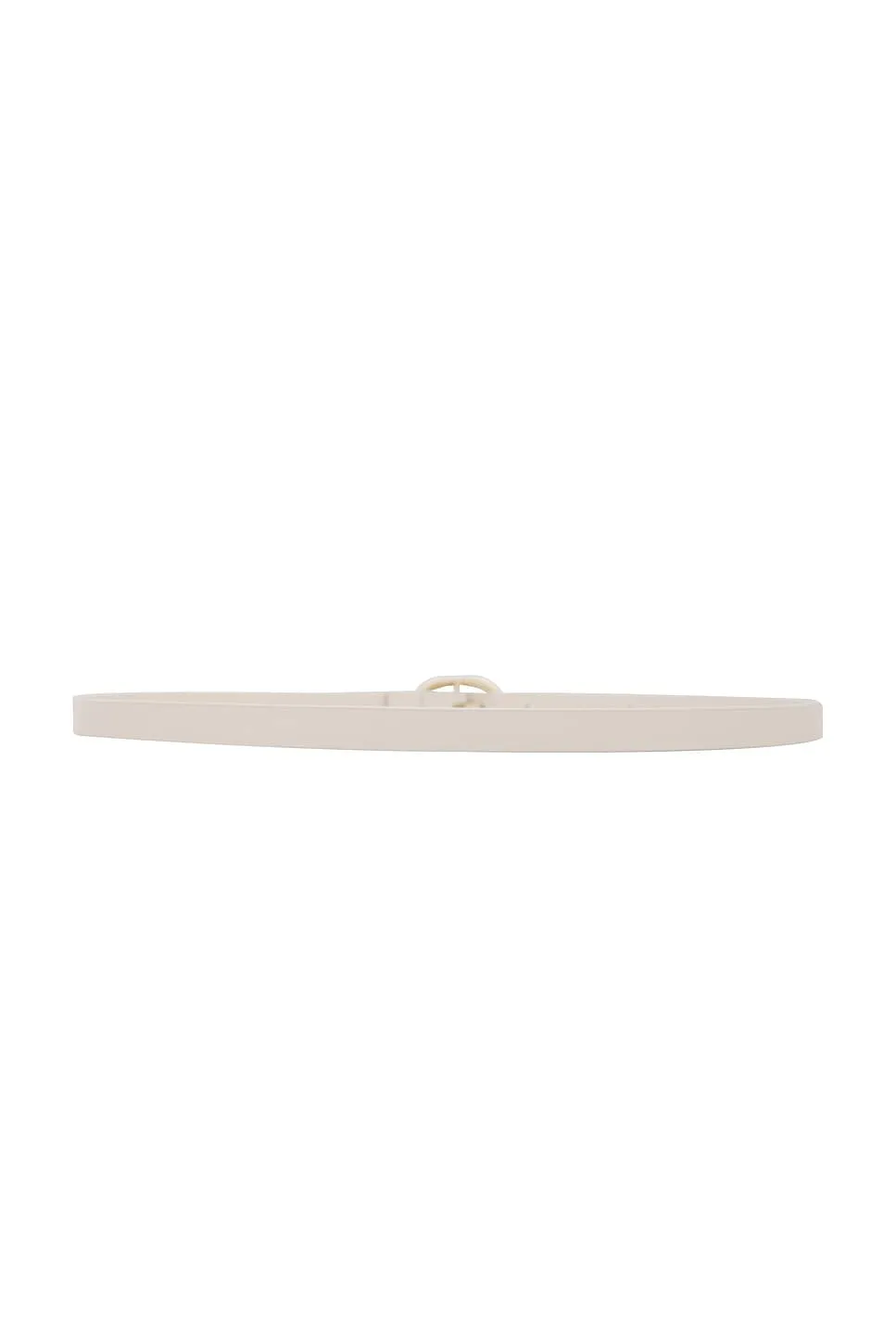 Anine Bing Mini Signature Link Belt in Ivory