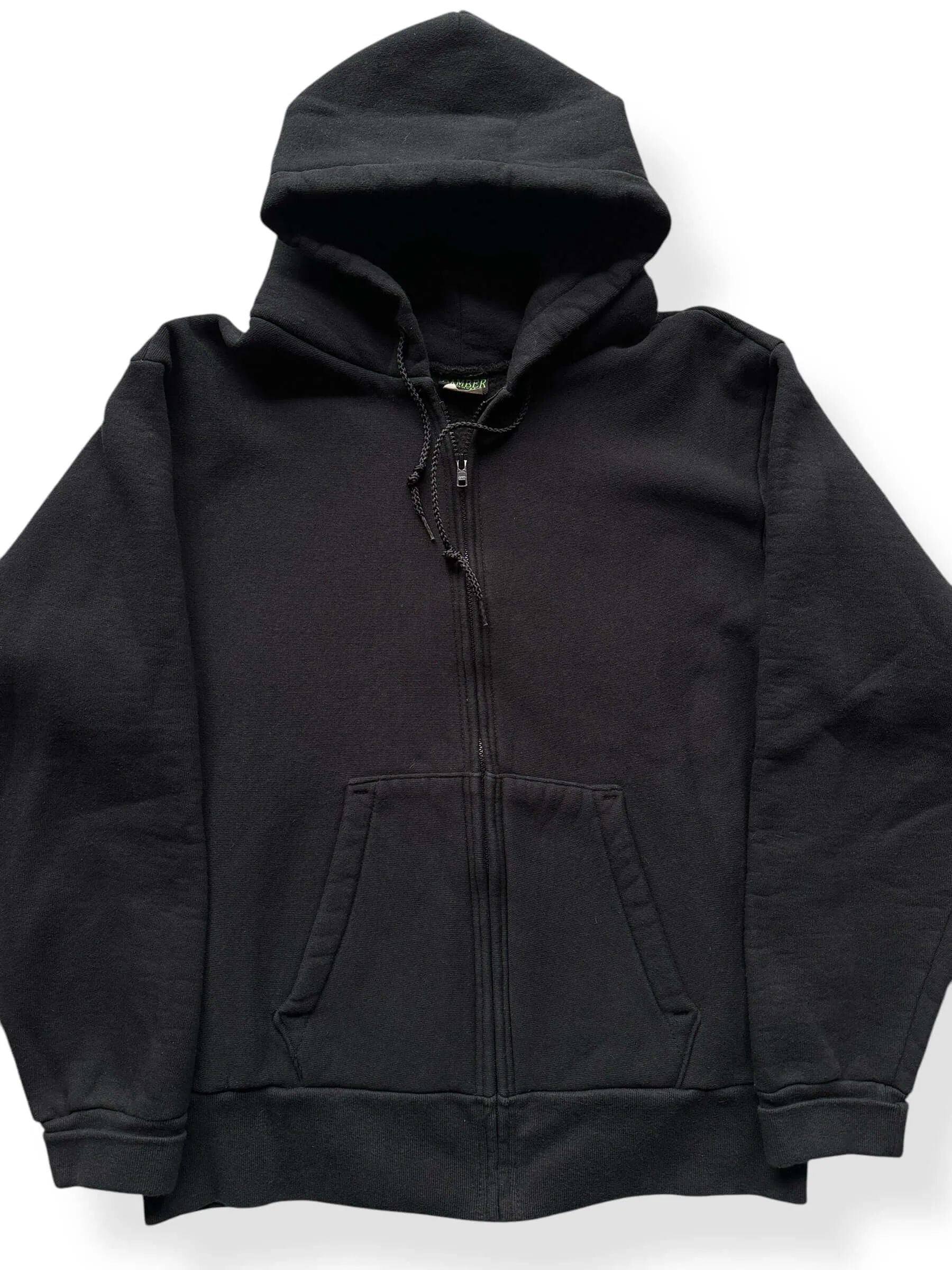 Camber Black Zip-Up Hoodie SZ L