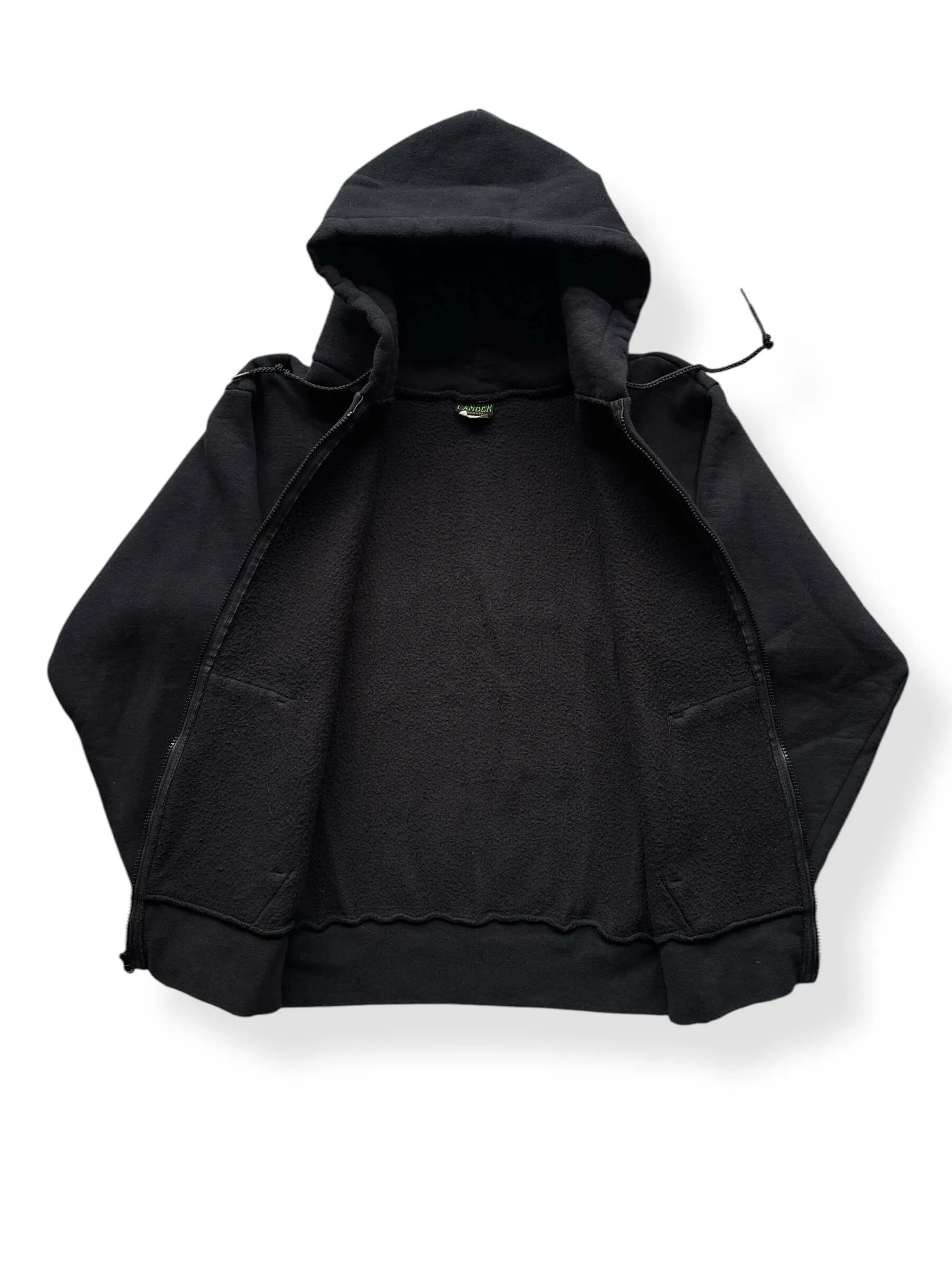 Camber Black Zip-Up Hoodie SZ L