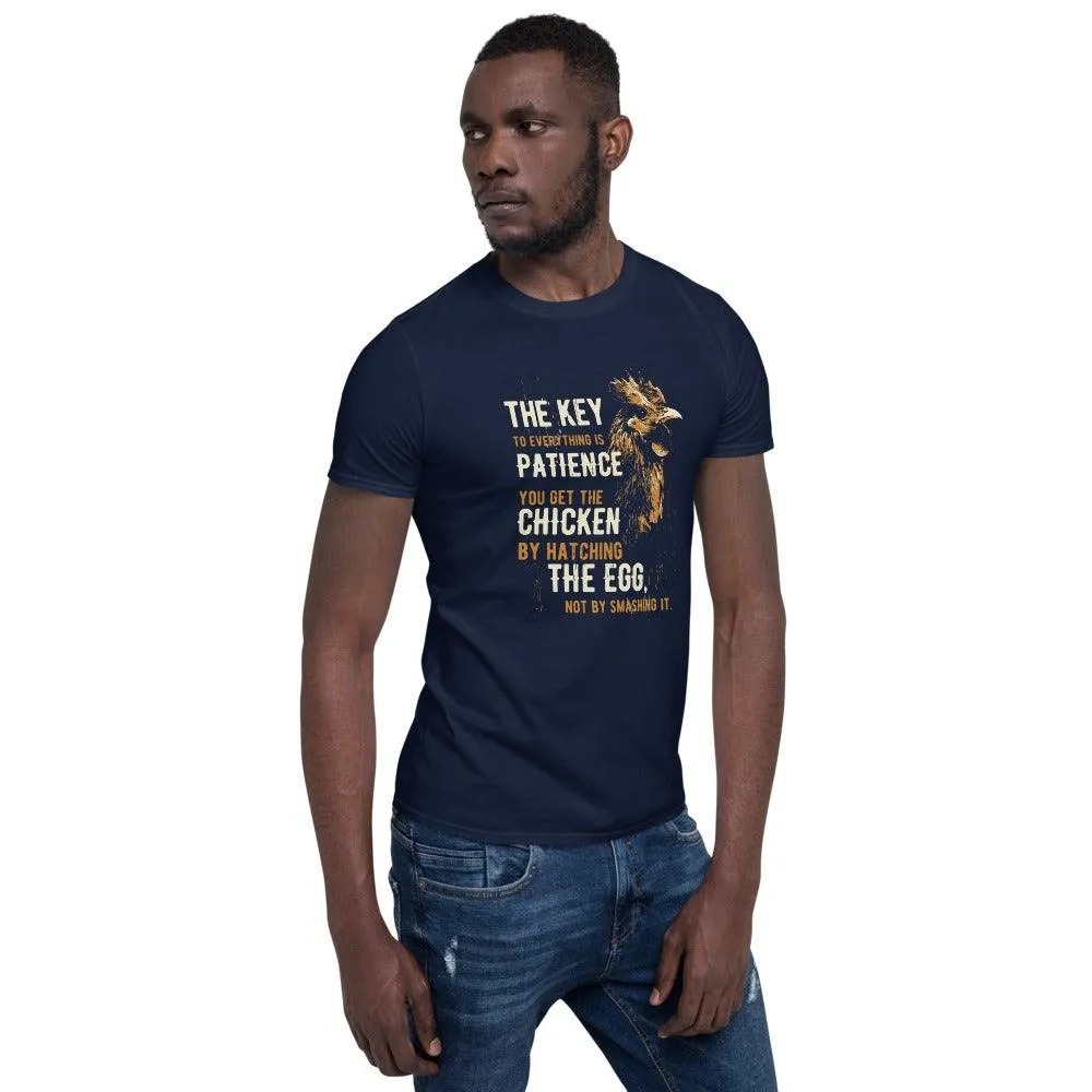 Chicken First Short-Sleeve Unisex T-Shirt