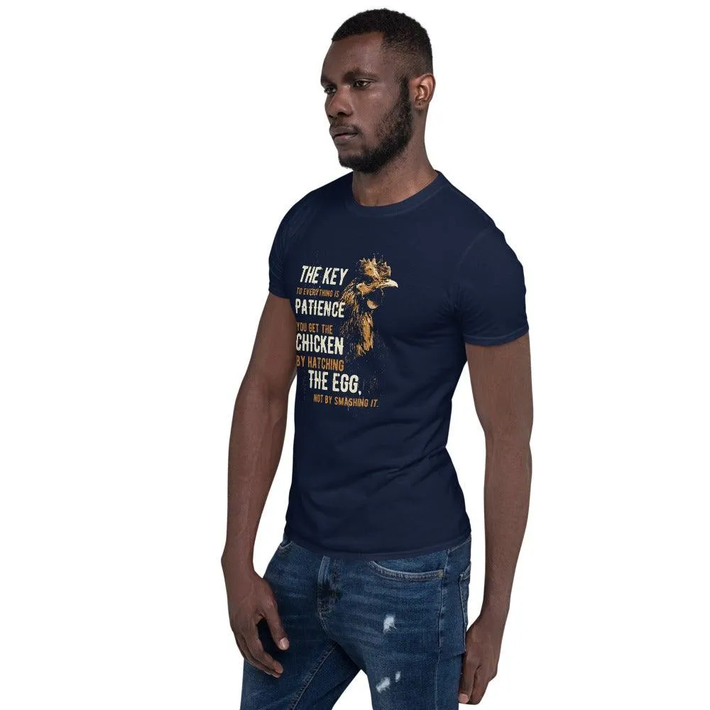 Chicken First Short-Sleeve Unisex T-Shirt