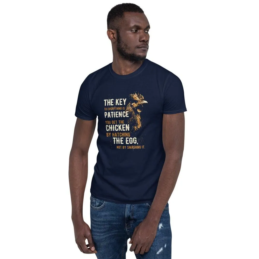 Chicken First Short-Sleeve Unisex T-Shirt
