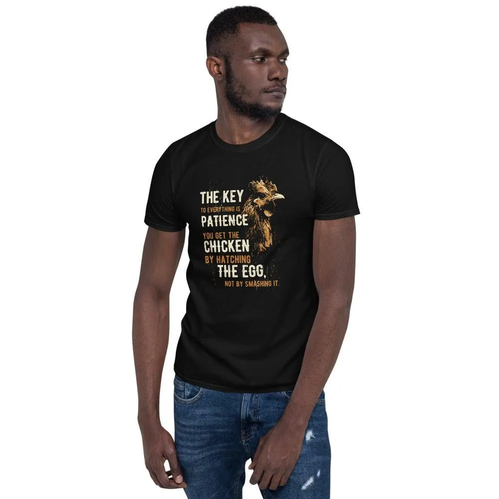 Chicken First Short-Sleeve Unisex T-Shirt