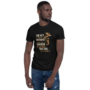 Chicken First Short-Sleeve Unisex T-Shirt