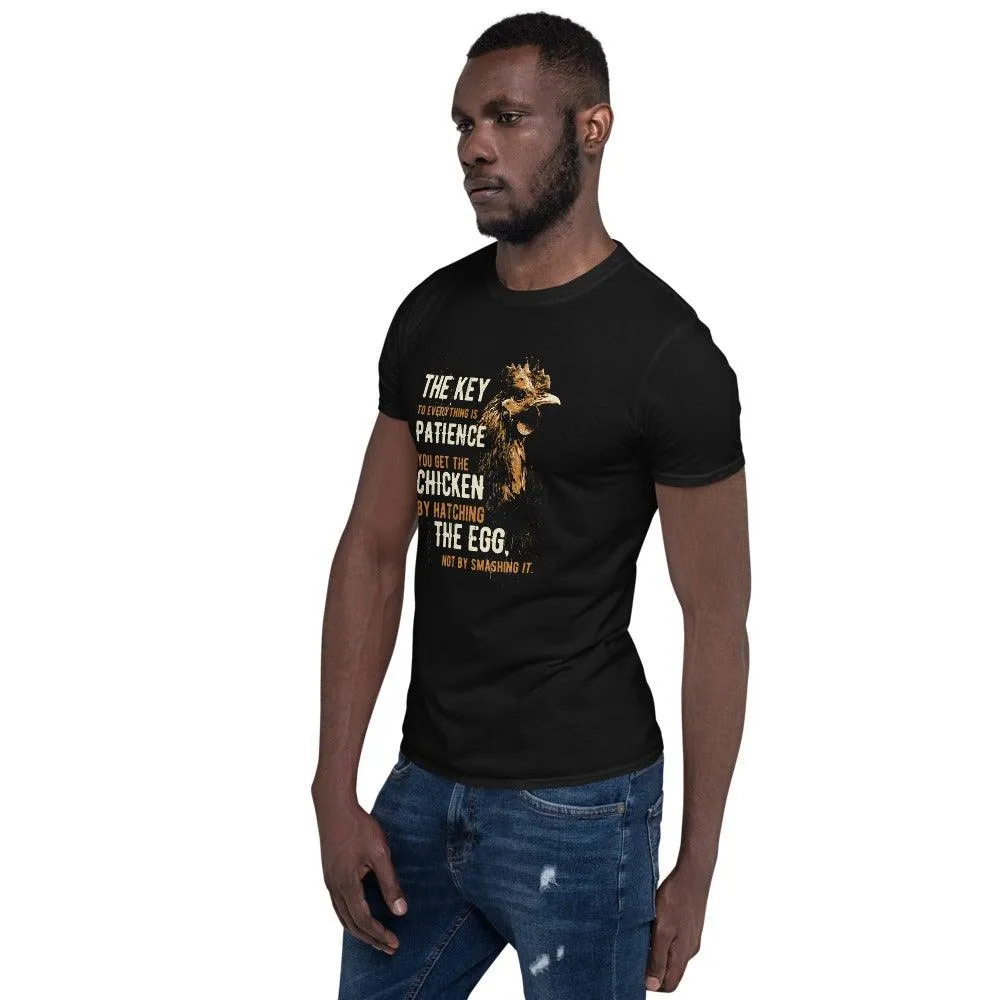 Chicken First Short-Sleeve Unisex T-Shirt