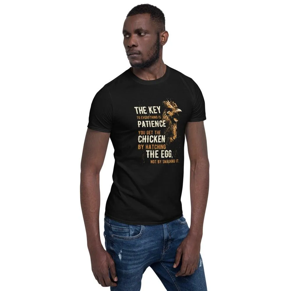 Chicken First Short-Sleeve Unisex T-Shirt