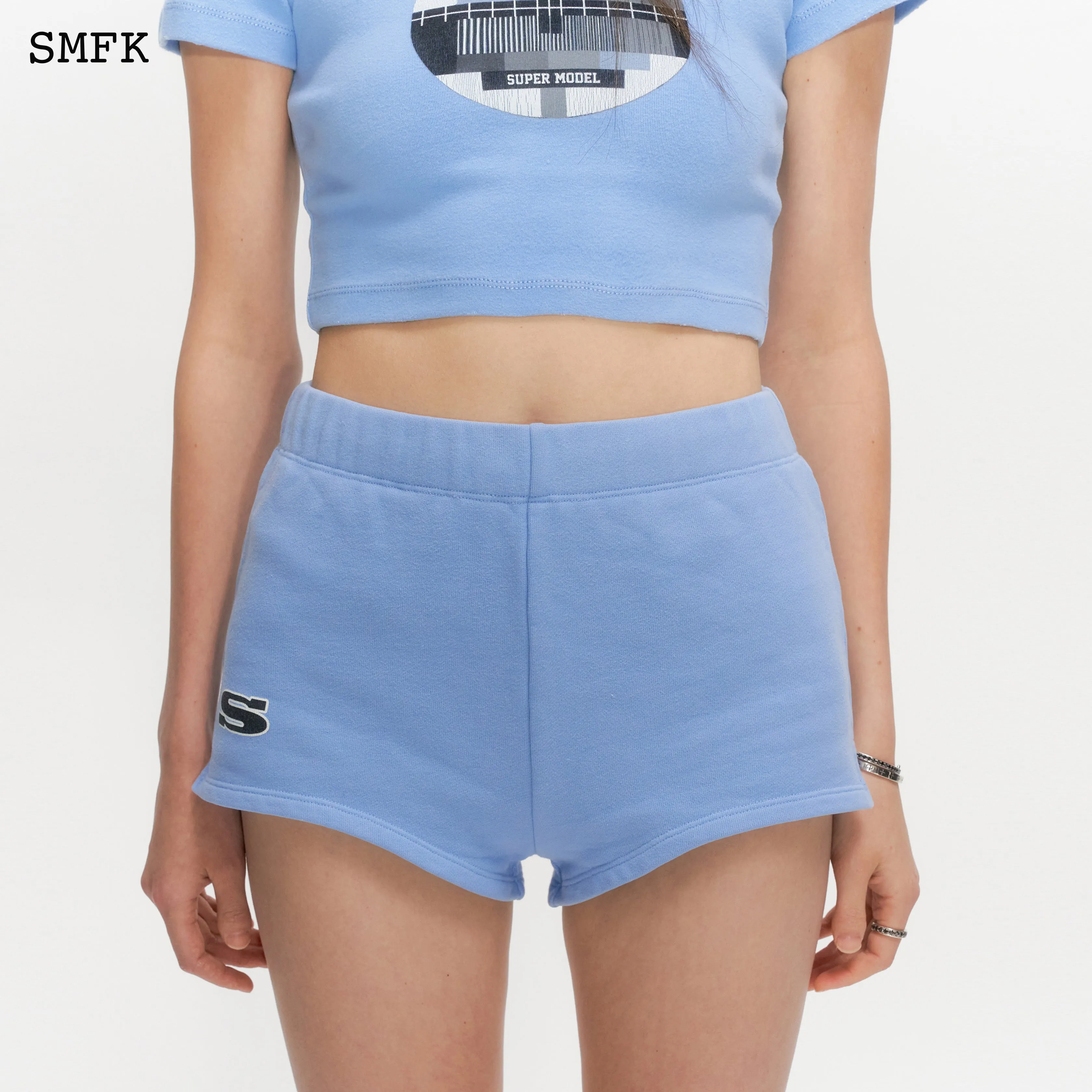 Compass Academy Blue Short Jogging Pants