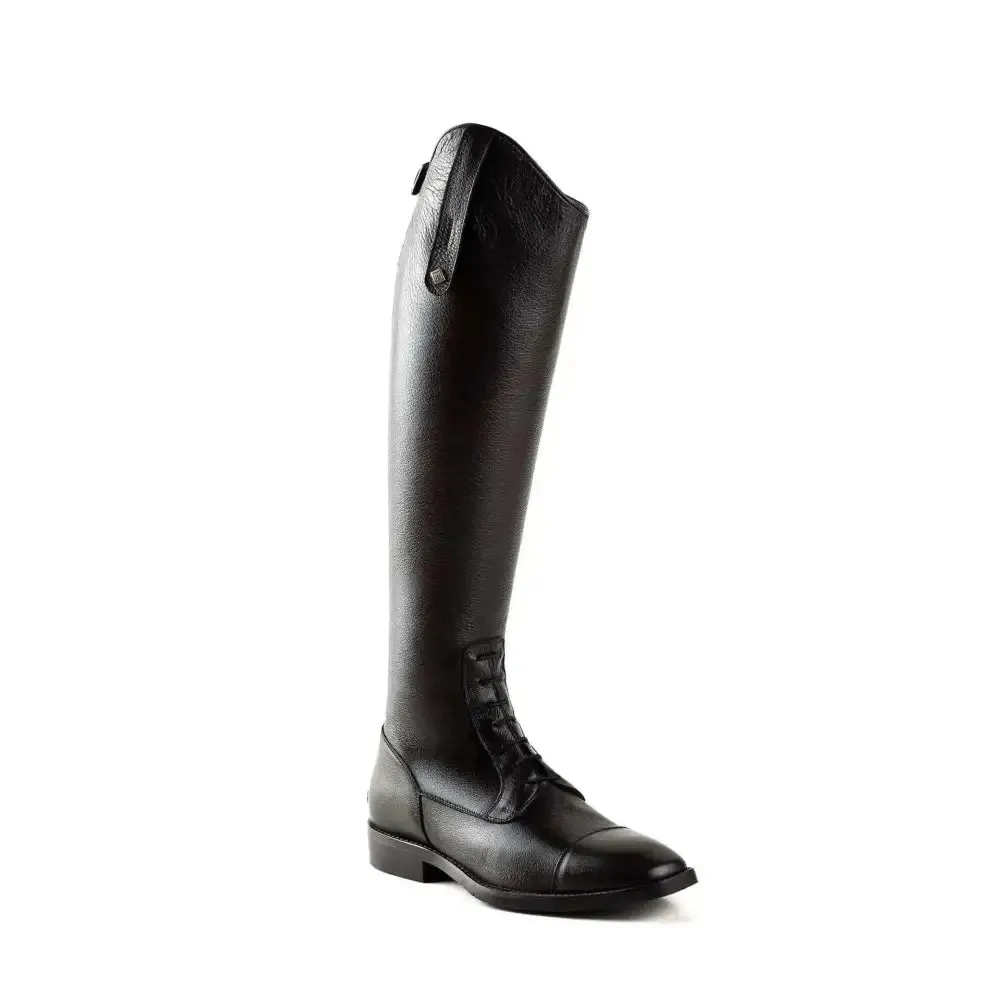 DeNiro Long Riding Boots Salentino 38 MC-S Black Patent