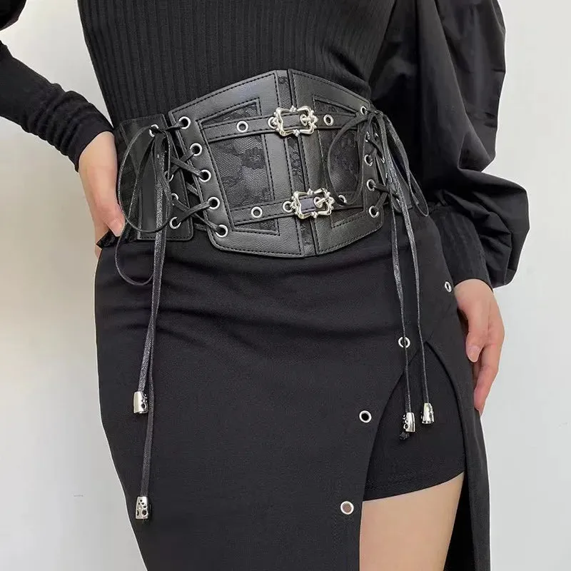 Funki Buys | Belts | Women's Buckle Strap Waist Cinch Belts