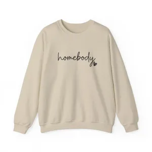 Homebody Sweatshirt, Homebody Shirt, Cozy Sweatshirt, Graphic Sweatshirt, Slouchy Sweatshirt, Cute Sweatshirt, Trendy Sweatshirt, Fun Shirt