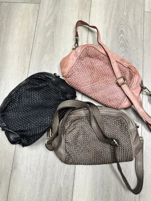 Italian Woven Crossbody-Piza