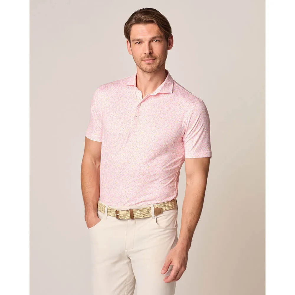 Johnnie-O Tequila Sunrise Featherweight Polo Shirt - Paloma