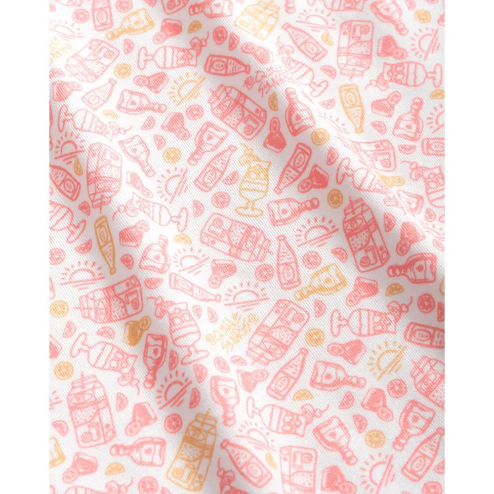 Johnnie-O Tequila Sunrise Featherweight Polo Shirt - Paloma