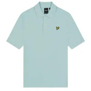 Lyle Scott Clear Sky Blue Plain Polo Shirt