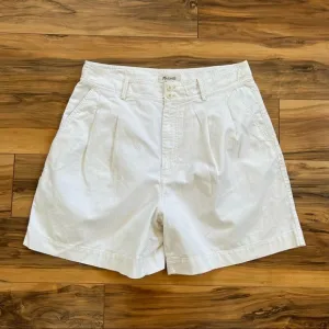 Madewell Pleated Mid-Length Shorts