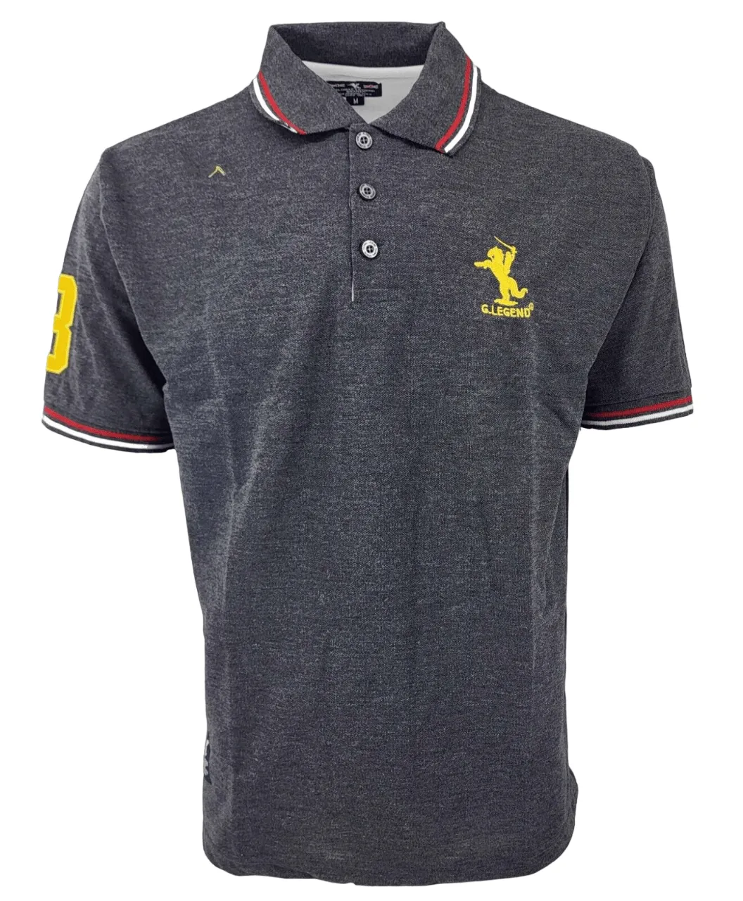 Mens Polo Shirt T-Shirt Top Tee Men Short Sleeve Tops Contrast Colours S M L XL XXL
