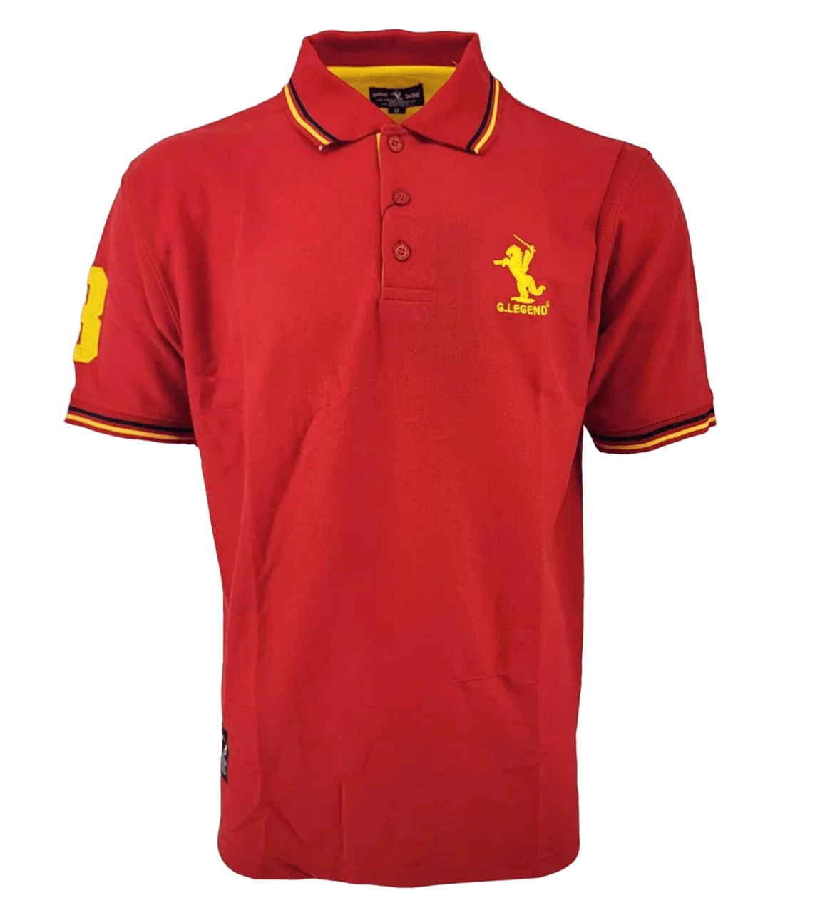 Mens Polo Shirt T-Shirt Top Tee Men Short Sleeve Tops Contrast Colours S M L XL XXL