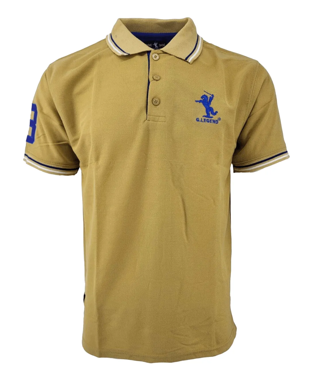 Mens Polo Shirt T-Shirt Top Tee Men Short Sleeve Tops Contrast Colours S M L XL XXL