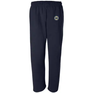 Michigan Circle Logo Patch Sweatpants - Navy