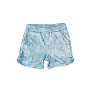 Minti Velvet Sport Short - Light Blue