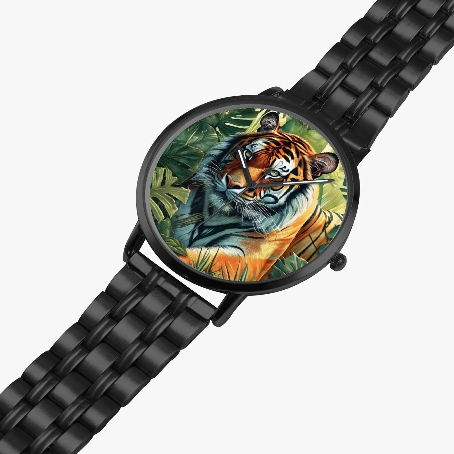 Montre à Quartz Instafamous "Tigre couché dan la jungle" (249)