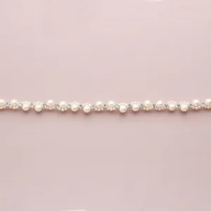 Piedmont Bridal Belt with Ribbon Ties