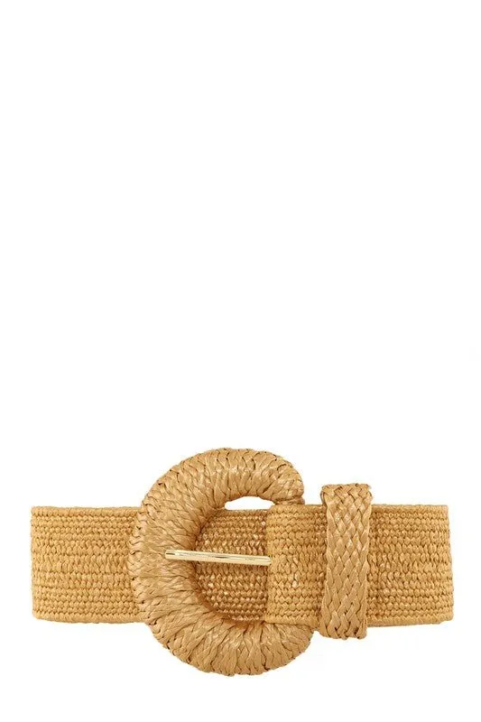 Round Buckle Belt