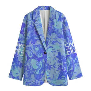 Sixty Eight 93 Logo White Women's Leisure Blazer #11