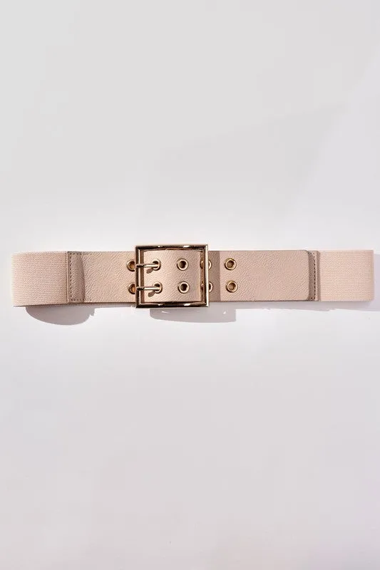 SQUARE BUCKLE FASHION BELT