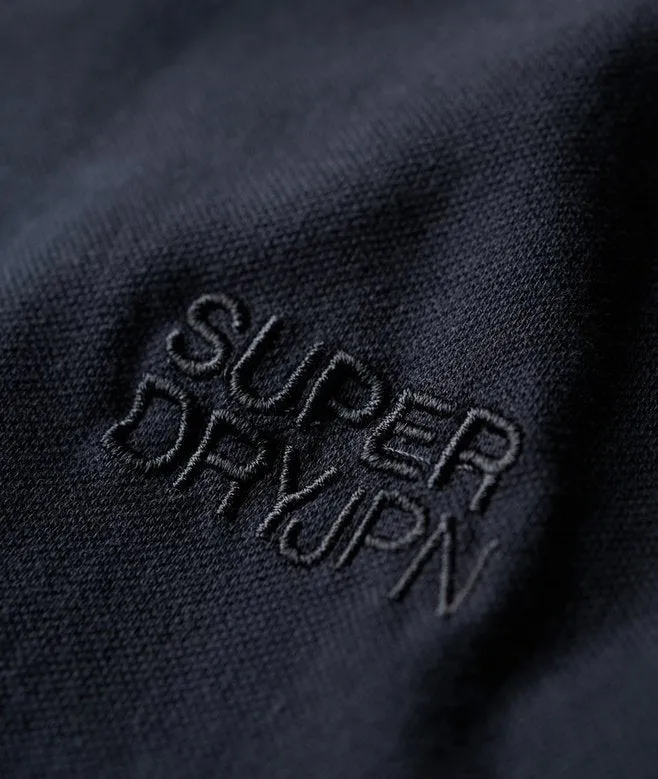 Superdry Sportswear Relaxed Tipped Polo Shirt - Eclipse Navy