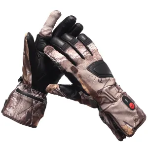 Touchscreen Gloves - Heated Camouflage for Outdoor Enthusiasts
