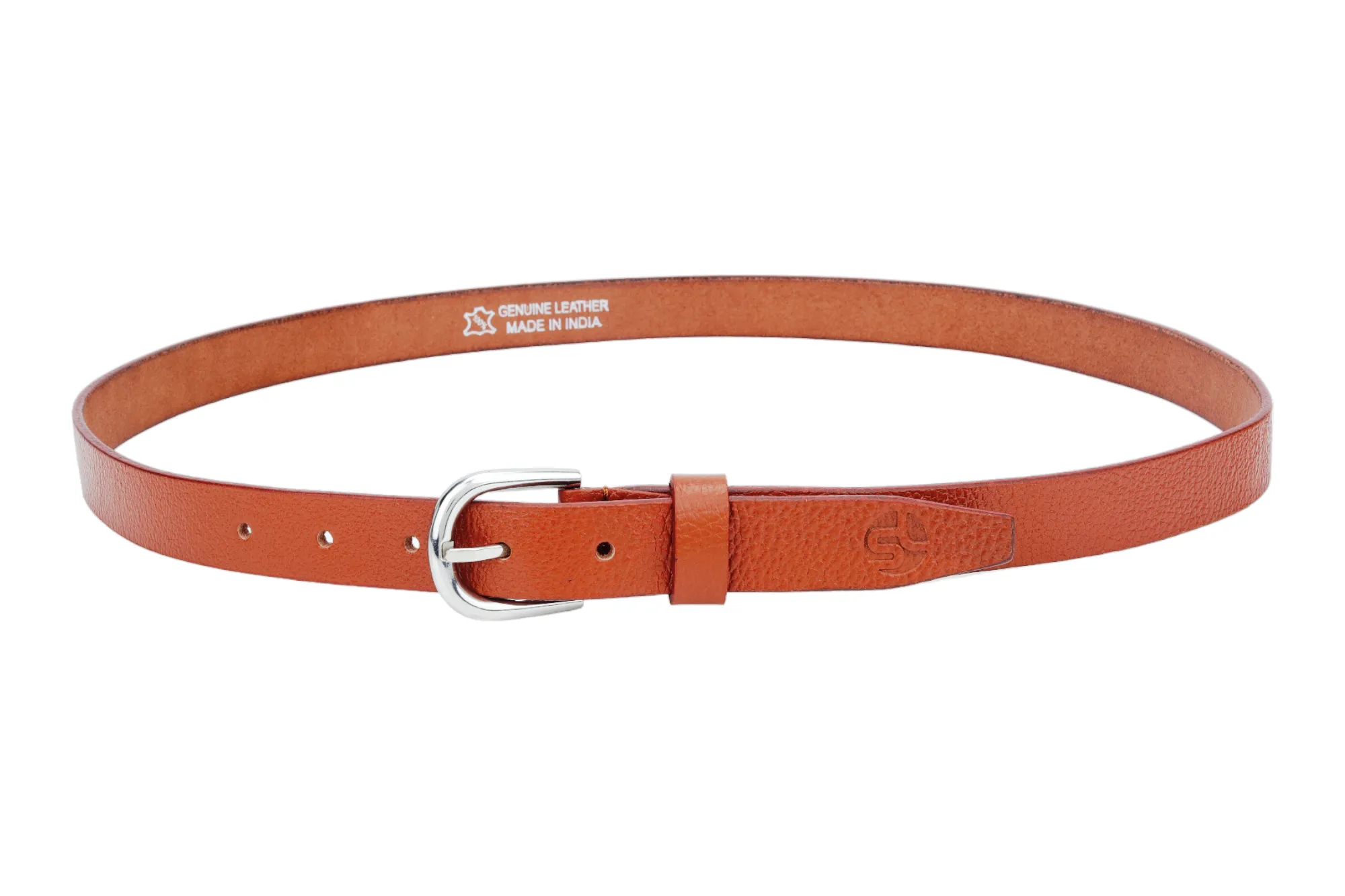 Women leather Belt 918008 (Tan)