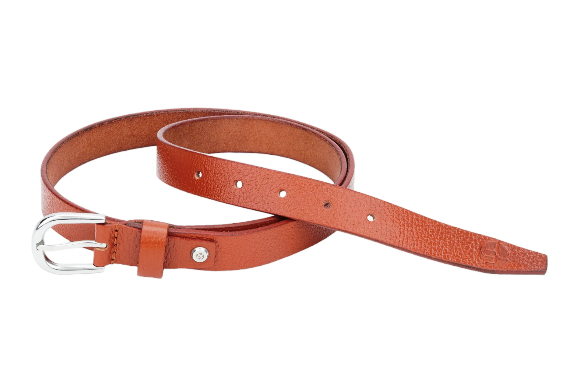 Women leather Belt 918008 (Tan)