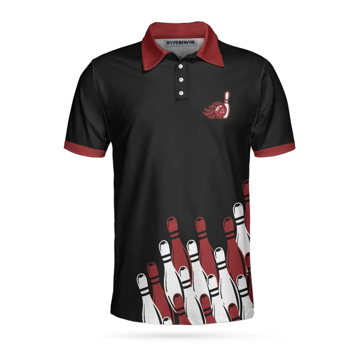 Your Ball Will Be Right Back Polo Shirt, Tenpin Bowling Shirt For Men With Sayings, Bowling Gift Idea Coolspod